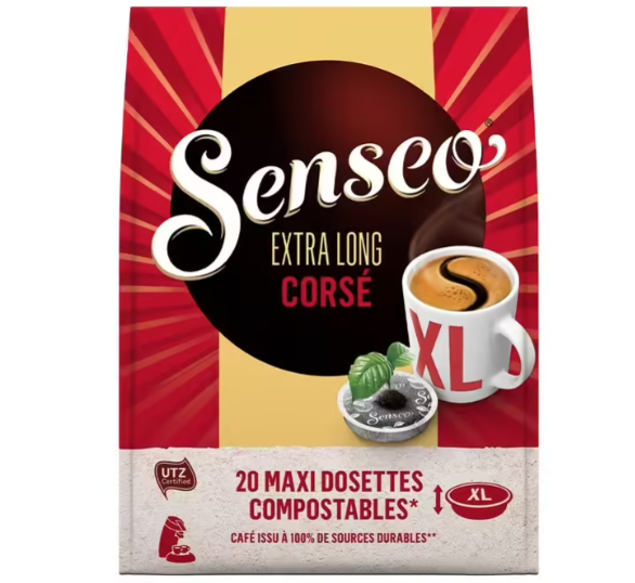 Dosettes de café Senseo Corsé - Paquet de 54 sur