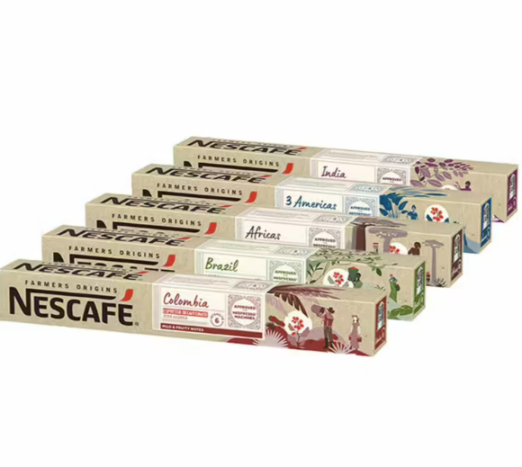 Capsule compatible Nespresso Nescafé la gamme Farmers Originals