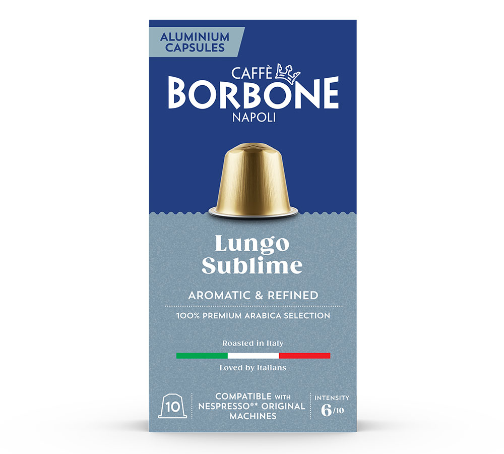 packaging capsule arabica caffe borbone