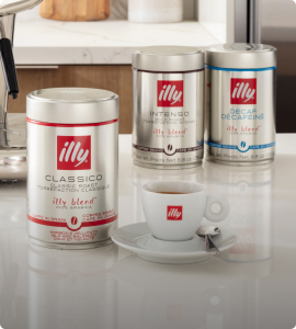 Café Illy : cafés en grain, capsules cafés, dosettes ESE