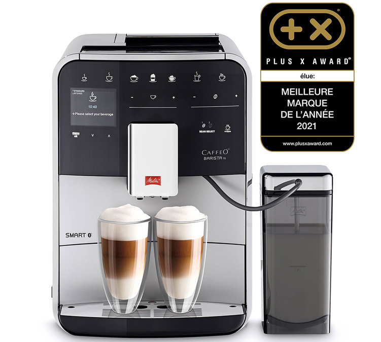 Melitta Barista TS Smart Argent F850-101 Garantie 2+1=3ANS
