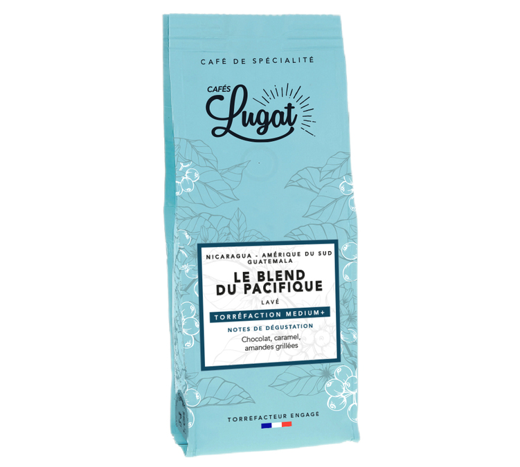 Cafés Lugat Blend du Pacifique (Pacific Blend) - 250g Coffee Beans 