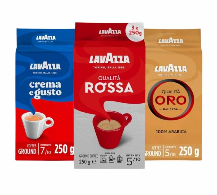 Ground Coffee Lavazza Qualita Oro 250g