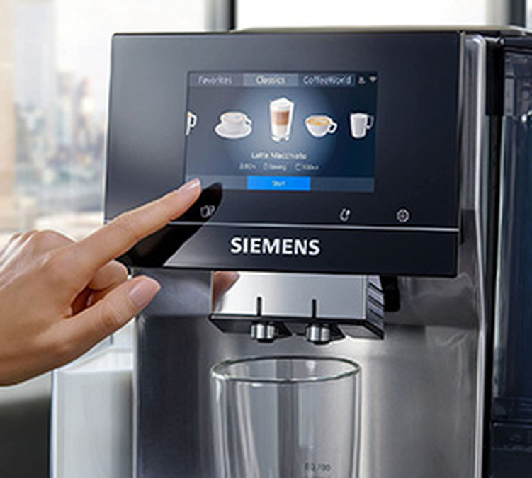 Cafetière à grain Siemens EQ.700 Intégral intuitive