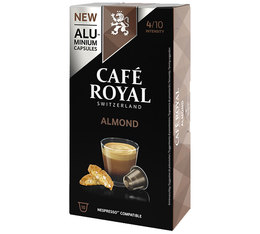 10 capsules Amande- Nespresso® compatible - CAFE ROYAL