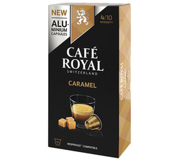 10 Capsules Café compatibles Nespresso - Caramel - CAFE ROYAL