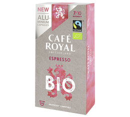 Café Royal Nespresso® Compatible Pods Organic & Fairtrade Espresso x 10