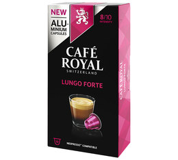 10 capsules Lungo Forte - Nespresso® compatible - CAFE ROYAL