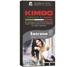 10 Capsules Intenso compatibles Nespresso® - KIMBO