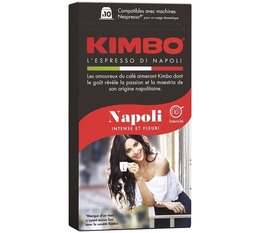 KIMBO Napoli Nespresso-compatible capsules x 10