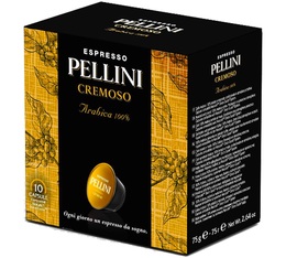 10 Capsules Cremoso pour Nescafe® Dolce Gusto® - PELLINI