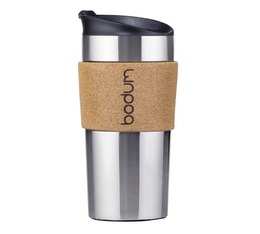 Bodum insulated Travel mug with cork surround - 350ml