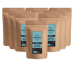 Café en grains - Saveur Caramel et Noix - 1kg (8x125g) - Les Petits Torréfacteurs