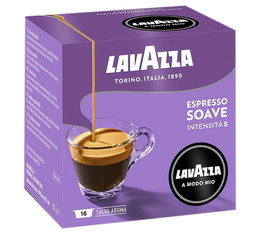 16 capsules café A Modo Mio Soave - LAVAZZA