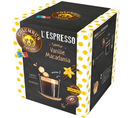 16 Capsules Compatibles Nescafe® Dolce Gusto® Espresso saveur vanille macadamia - COLUMBUS CAFE & CO
