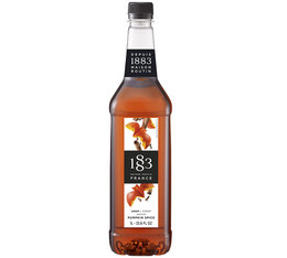 Syrup 1883 Routin Pumpkin Spice in Plastic Bottle - 1L