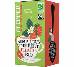 Clipper - Sumptuous Strawberry Green Tea - 20 bags