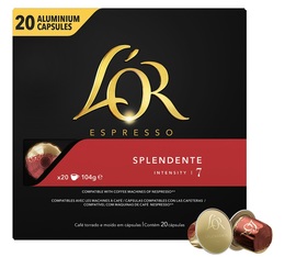 20 capsules Splendende compatibles Nespresso® - L'OR ESPRESSO