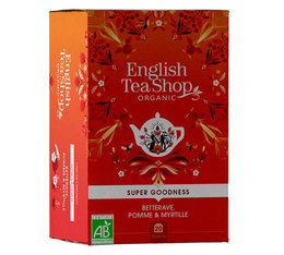 English Tea Shop organic Beetroot, apple & blueberry Infusion - 20 sachets