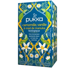 Pukka Chamomile, Vanilla & Manuka Honey Organic Herbal Tea - 20 tea bags