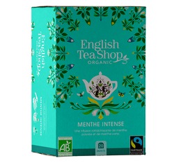 Infusion Menthe Intense Bio - 20 sachets plats - English Tea Shop