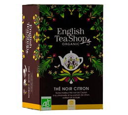 Thé noir Bio Citron - 20 sachets - English Tea Shop