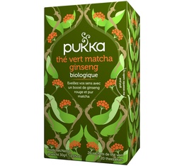 Pukka Organic Green Tea Ginseng Matcha - 20 tea bags