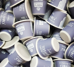 300 Capsules Mlle Ines Bio compostables compatibles Nespresso® - TERRAMOKA 