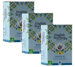 Pack Infusion Bio Energise Me - 3 x 20 sachets - English Tea Shop