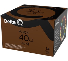 DeltaQ EpiQ pods x 40 coffee capsules