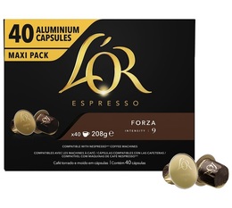 L'Or Espresso 'Forza' Nepresso® compatible pods x 40