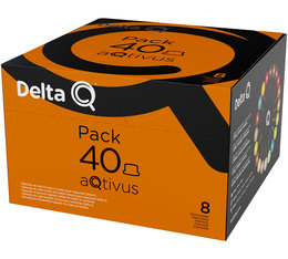DeltaQ aQtivus x 40 coffee capsules