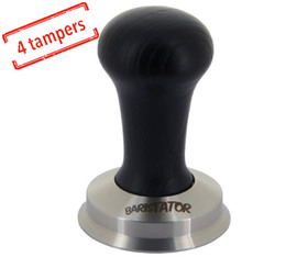 Baristator Tamper 57.3mm Manche Bois Noir x4