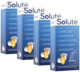Solute Cleaning Capsules for Nespresso Machines Pack of 4