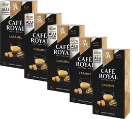 Pack 50 capsules café Caramel 5x10 - Nespresso® compatible - Café Royal