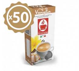 Pack 50 capsules aromatisées Vanille- Nespresso® compatible - CAFFE BONINI 