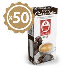 Caffè Bonini Chocolate-flavoured coffee capsules for Nespresso x 50