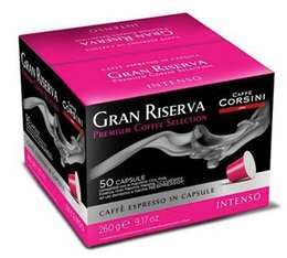 Caffè Corsini 'Gran Riserva Intenso' espresso capsules for Nespresso® x 50