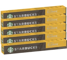 50 Capsules Starbucks Nespresso® compatibles - Blonde Espresso Roast