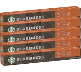 STARBUCKS by Nespresso® Colombia x 50 coffee pods