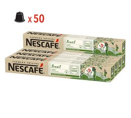50 capsules origins Brazil - Nespresso compatible - NESCAFE FARMERS