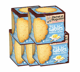 5x40g de biscuits sablés sucrés beurre salé - MICHEL ET AUGUSTIN