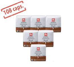 Illy Iperespresso Brasile - 108 coffee capsules