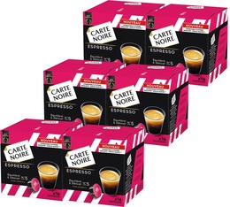 96  Capsules compatibles Nescafe® Dolce Gusto® Espresso - CARTE NOIRE