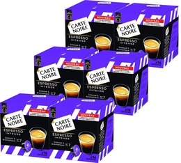 Pack Carte Noire Espresso Intense compatibles Nescafe® Dolce Gusto® - 6 x 16 capsules