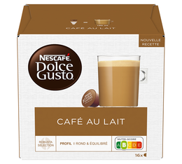 16 capsules Dolce Gusto Café au Lait - NESCAFE