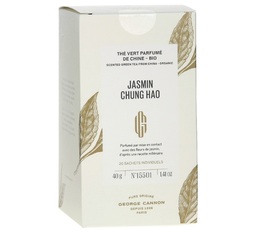 George Cannon Jasmin Chung Hao pure origin organic jasmine green tea - 20 sachets