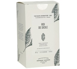 George Cannon 'Roi de Sicile' Organic Earl Grey tea - 20 sachets
