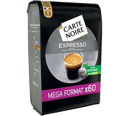 Maxiformat 60 dosettes souples N°8 Espresso Classic - CARTE NOIRE