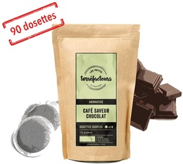 90 Dosettes souples Saveur Chocolat - LES PETITS TORREFACTEURS